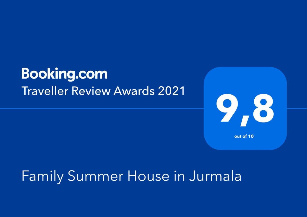 Family Summer House In Jurmala Jūrkalne Exterior foto